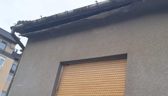 Oronula fasada u Ulici Sonje Marinković, opasnost po sve prolaznike