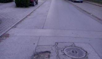 Udarna rupa u Prvomajskoj