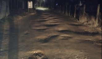 Ulica Španskih boraca puna rupa