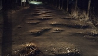 Ulica Španskih boraca puna rupa