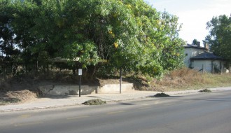 Bus stajalište - pre i posle
