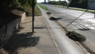 Bus stajalište - pre i posle