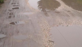 Rupe na putu u Koparskoj