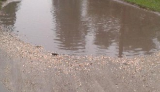 Rupe na putu u Koparskoj