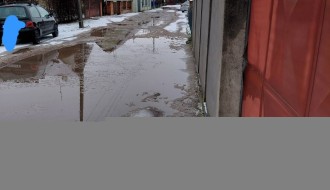 Ulica Skendera Kulenovića neprohodna posle prvog snega