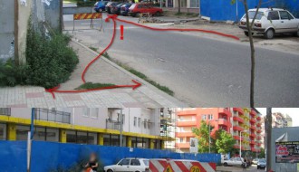 Crna tačka na Prozivci (kružni tok na ulasku u ul. Blaška Rajića)