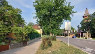 Biciklistička staza na Paliću, od Zelengorske do semafora kod Splitske aleje