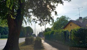 Biciklistička staza na Paliću, od Zelengorske do semafora kod Splitske aleje