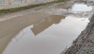 Koparska ulica u katastrofalnom stanju