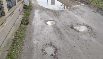 Koparska ulica u katastrofalnom stanju