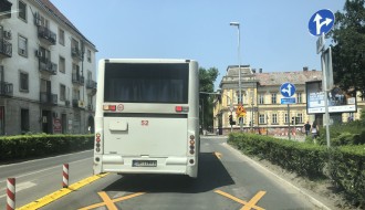 Suženje ulica kod Lidla i Patrije