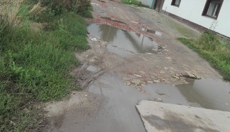 Neprohodna ulica nakon kiše