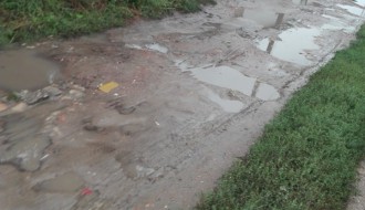 Neprohodna ulica nakon kiše