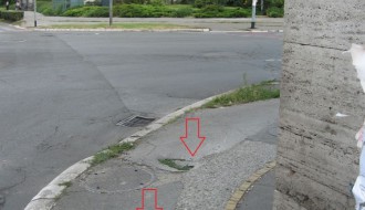 Opasne udarne rupe na biciklističkoj stazi u centru grada