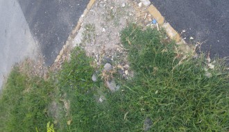 Nedovršen posao nakon asfaltiranja