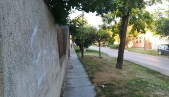 Opasan zid u Palmotićevoj ulici