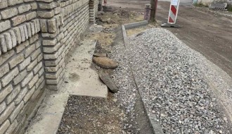 Širina trotoara u Ulici Vuka Karadžića