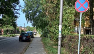 Ignorisanje zabrane parkiranja u Zetskoj ulici