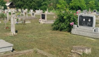 Zarasla trava u centralnom groblju - Bajmok