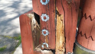 Propadanje Palićkog tornja