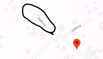 Katastrofalna stanje dela Krfske ulice