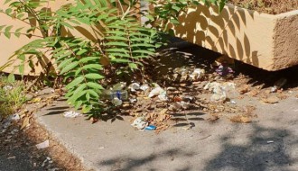 Smeće u centru grada