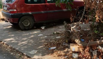 Smeće u centru grada