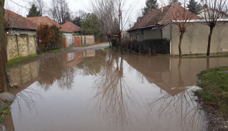 Jasenovačka ulica nakon kiše