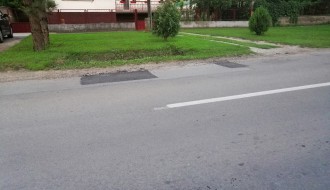Izvorska ulica - rupe na putu