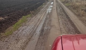 Blato nakon raskopavanja i polaganja gasne instalacije - Aleksandrovi Salaši, 5. nova