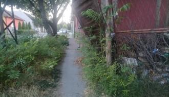 Put do škole opasan za đake (ulica Blaška Rajića)