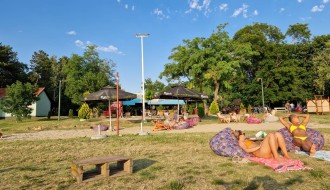 Peščani odbojkaški teren na Paliću