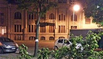 Problem sa parking mestom u centru (grane padaju)