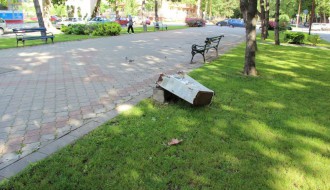 Ormarić na šetalištu na Radijalcu