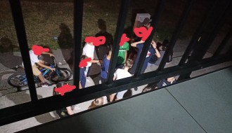 Galama na Teslinom naselju