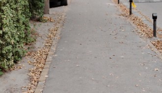 Oštećenje pešačke zone Ulici Zrinjskog i Frankopana