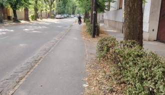 Oštećenje pešačke zone Ulici Zrinjskog i Frankopana