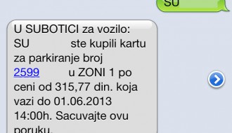 Celodnevna parking karta