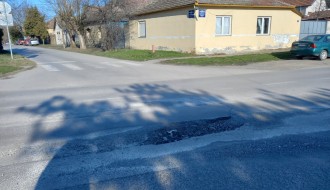 Krater u Gundulićevoj ulici