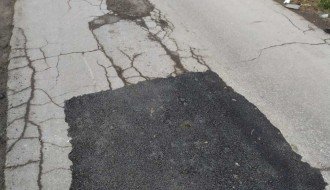 Udarne rupe u Durmitorskoj ulici