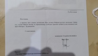 Ambrozija, neprohadna Kosovska ulica, nekontrolisani radovi brze pruge