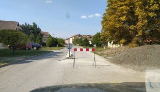 Nedovršeni radovi u Banijskoj ulici