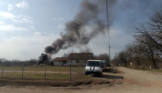 Spaljivanje opasnog otpada - ugao Proleterskih Brigada i Dr Ferenca Bodrogvarija.