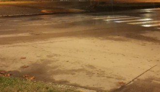 Ulubljenje na putu kod Hale sportova