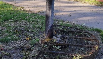 Česma kod jezerca u Dudovoj šumi konstantno curi