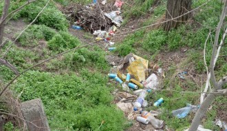 Mini divlja deponija na Sivačkom putu