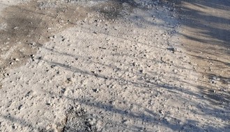 Udarne rupe u Ulici Jelene Ćetković..