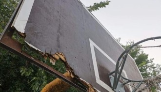 Potreban ozbiljan remont koševa na igralištu na Prozivci