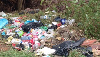Divlja deponija u gradu