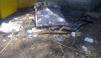 Kontejneri za smeće na Paliću